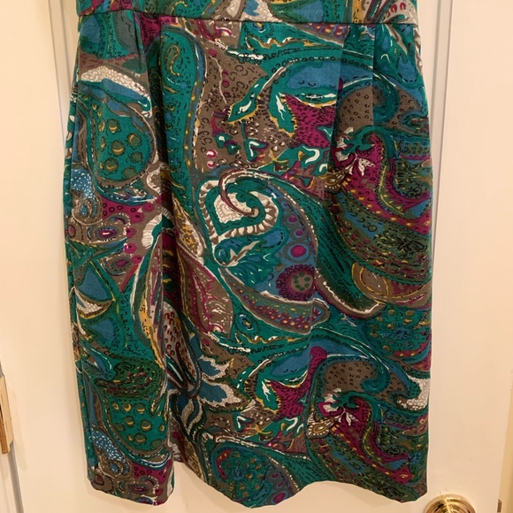 HPx2🎉 Anthropologie (Maeve) Gray & Patterned Dress - Picture 8 of 16